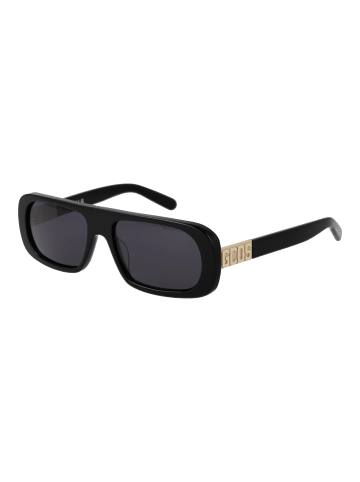 GCDS Unisex Sonnenbrillen Rechteck Schwarz