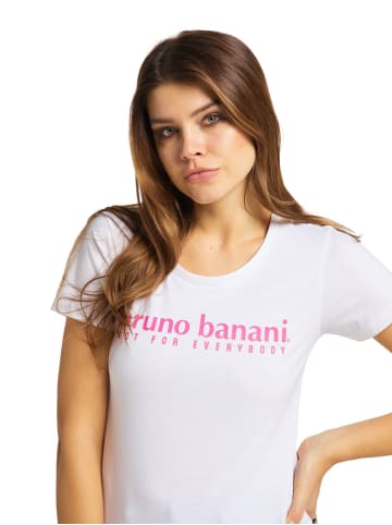 Bruno Banani T-Shirt BALL in Weiß