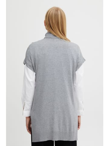 b. young Strickpullover BYMMPIMBA1 Loose fit in Mid Grey Melange