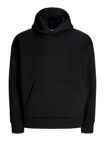 Jack & Jones Sweatshirt JJEBARRON SWEAT HOOD in Schwarz