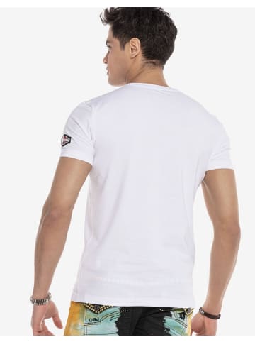 Cipo & Baxx T-Shirt in WHITE