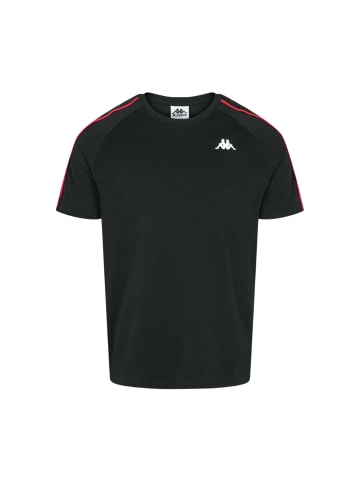 Kappa T-shirt Banda Icon in Black-Racing Red