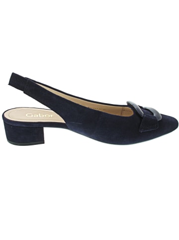 Gabor Slingpumps Blau