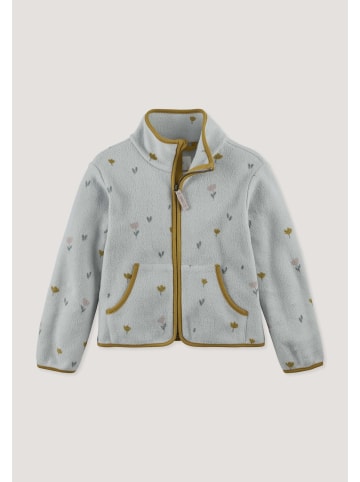 Hessnatur Fleecejacke in nebelgrau
