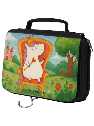 Mr. & Mrs. Panda Kulturtasche Einhorn Prinzessin Design ohne Spruch in Weiß