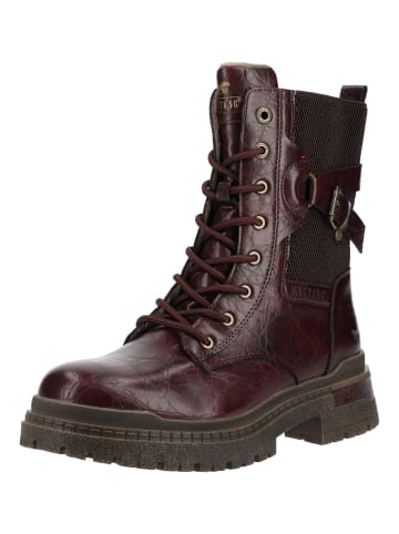 Mustang Stiefelette in Bordeaux