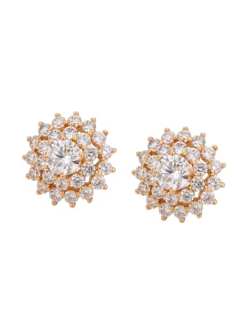 faina Earrings in Rose Gold