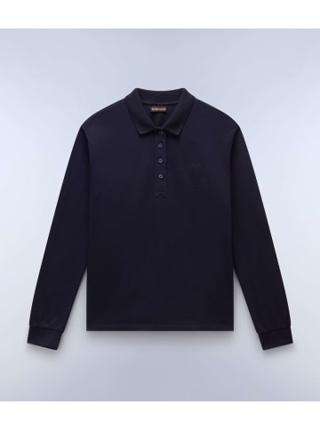 Napapijri Polo "E-Dini Ls" in Blau