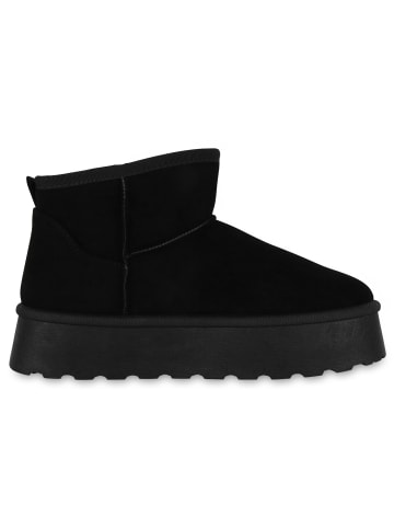 VAN HILL Winter Boots Linnea in Schwarz
