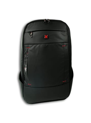 Travel n meet Businessrucksack, Freizeitrucksack Travel N Meet Rucksack schwarz ca. 28cm
