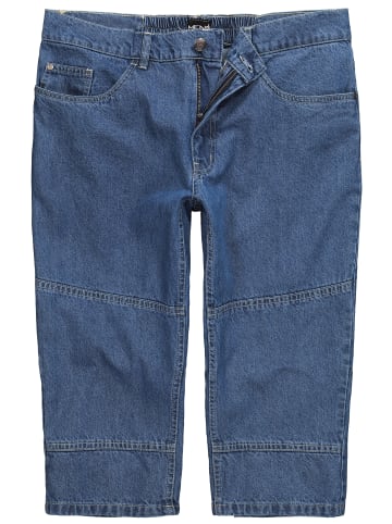 Men Plus Bermuda in blue stone