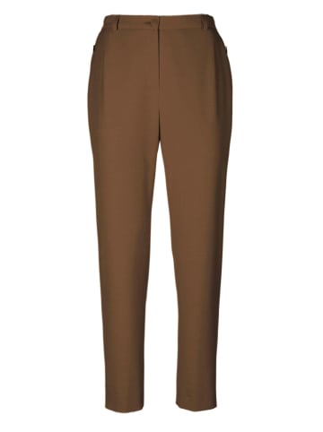 GOLDNER Hose Anna mit Rippenstruktur Hose Anna mit Rippenstruktur in rost