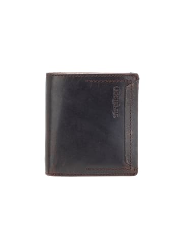 Strellson Billfold 'Camden Hendrix in Dunkelbraun 9,5 x 10 x 2 cm'