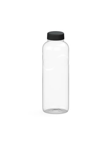 elasto Trinkflasche Carve "Refresh" in schwarz RENEW - 1 l