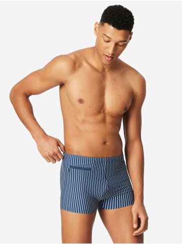 Schiesser Boxer-Badehose Ocean Swim in Blau