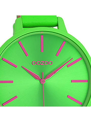 Oozoo Armbanduhr Oozoo Timepieces grün groß (ca. 42mm)