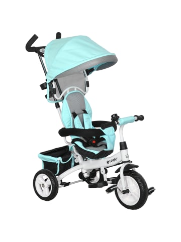 HOMCOM 6-in-1 Dreirad 95L x 50B x 106H cm