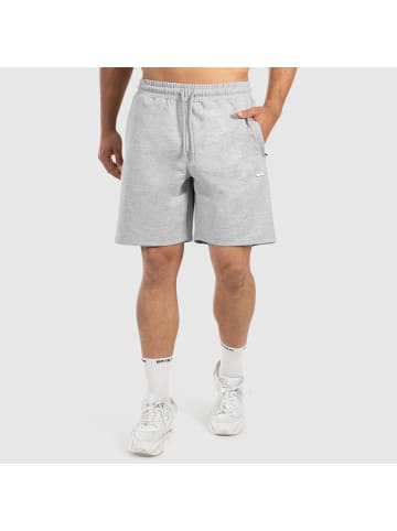 SMILODOX Shorts Edin in Grau Melange