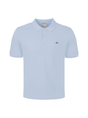 Gant Poloshirt Reg Shield SS Pique in hellblau