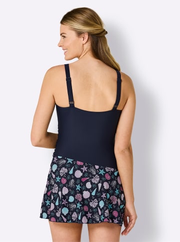 WITT WEIDEN Badeanzug in marine-aqua-bedruckt