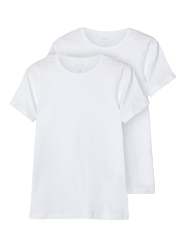 name it T-Shirts 2er Pack in bright white