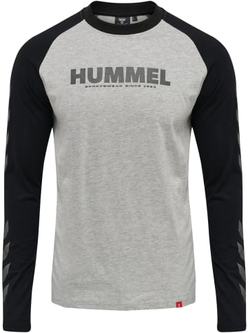 Hummel Hummel T-Shirt Hmllegacy Unisex Erwachsene Atmungsaktiv in GREY MELANGE