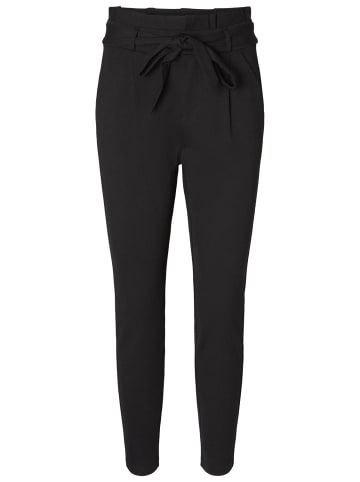 Vero Moda Paperbag Stoffhose mit Bindeband VMEVA in Schwarz-2