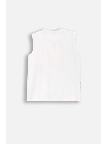 Coccodrillo Ärmelloses T-Shirt in weiß