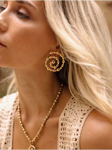 PURELEI Ohrringe Swirl in Gold