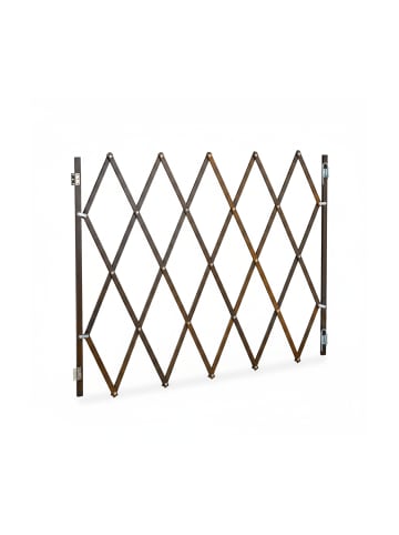 relaxdays Hundeabsperrgitter in Braun - (B)130 x (H)87,5 cm