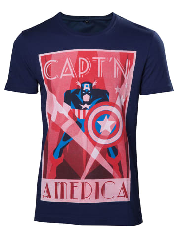 Marvel T-Shirt in Blau