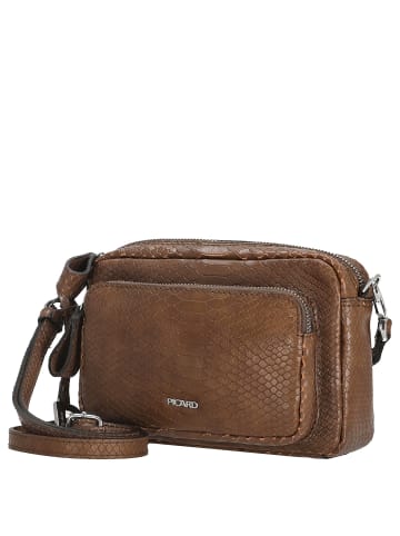 PICARD Awesome - Schultertasche 22 cm Rindsleder (earth) in earth