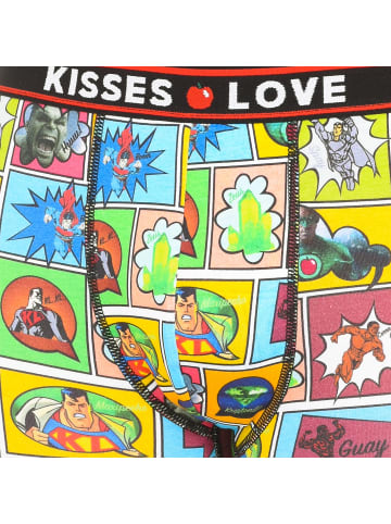 Kisses and Love Boxershorts in Multicolored