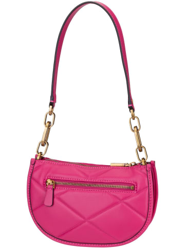 Guess Abendtasche Cilian Top Zip Saddle Shoulder Bag in Fuchsia