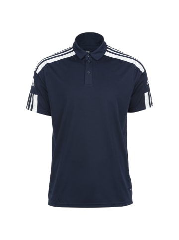 adidas Performance Poloshirt Squadra 21 in dunkelblau / weiß