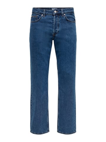 Only&Sons Jeans ONSEDGE D. BLUE 3813 comfort/relaxed in Blau