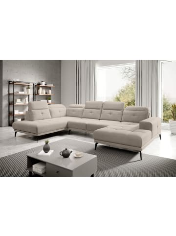 MF Design Brita Recamiere Links in Mushroom -  (L) 205 x (B) 350 x (H) 107 cm