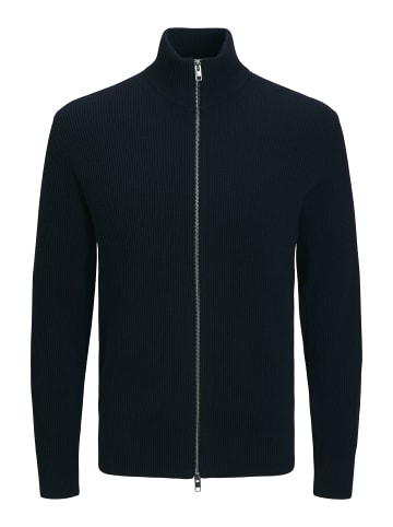 Jack & Jones Cardigan mit Reißverschluss und Struktur in Navy