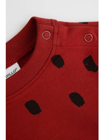 Coccodrillo Langarmshirt in dunkelrot
