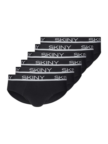 Skiny Slip / Unterhose Cotton in Schwarz