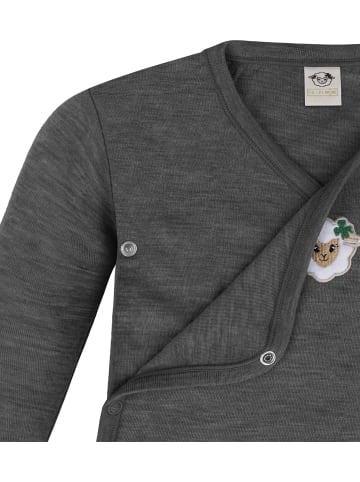Normani Outdoor Sports 3x Baby Merino Wickelbody in Anthrazit