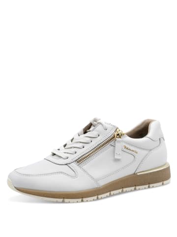 Tamaris Schnürhalbschuh in weiss