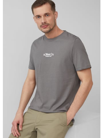 s.Oliver T-Shirt in 94D1_grau meliert