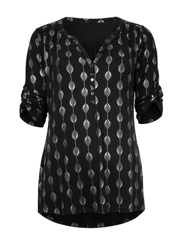 Shape Of You Blouse in Mattschwarz