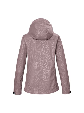 Killtec KOS 122 WMN SFTSHLL JCKT FLORAL in Violett3930