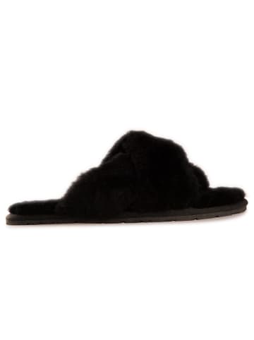 Aus Wooli Slipper Brighton in Black