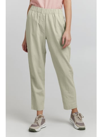 Oxmo Leinenhose OXAlfa in Grün