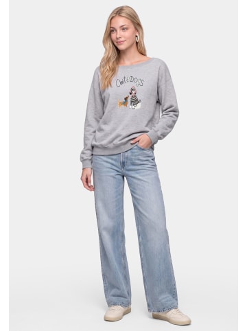 myMo Women Sweatshirt in Grey