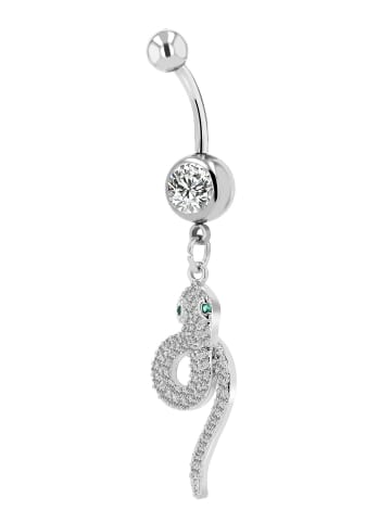 Adeliás Damen Anhänger aus Edelstahl in silber