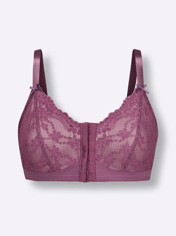 WITT WEIDEN Vorderverschluss-BH ohne Bügel in violett